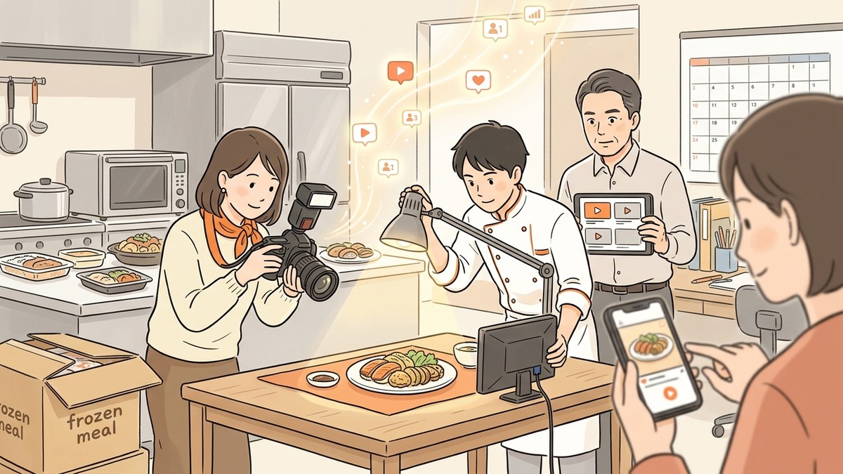 冷凍惣菜のTikTok Shop出店費用：動画制作コストの実態