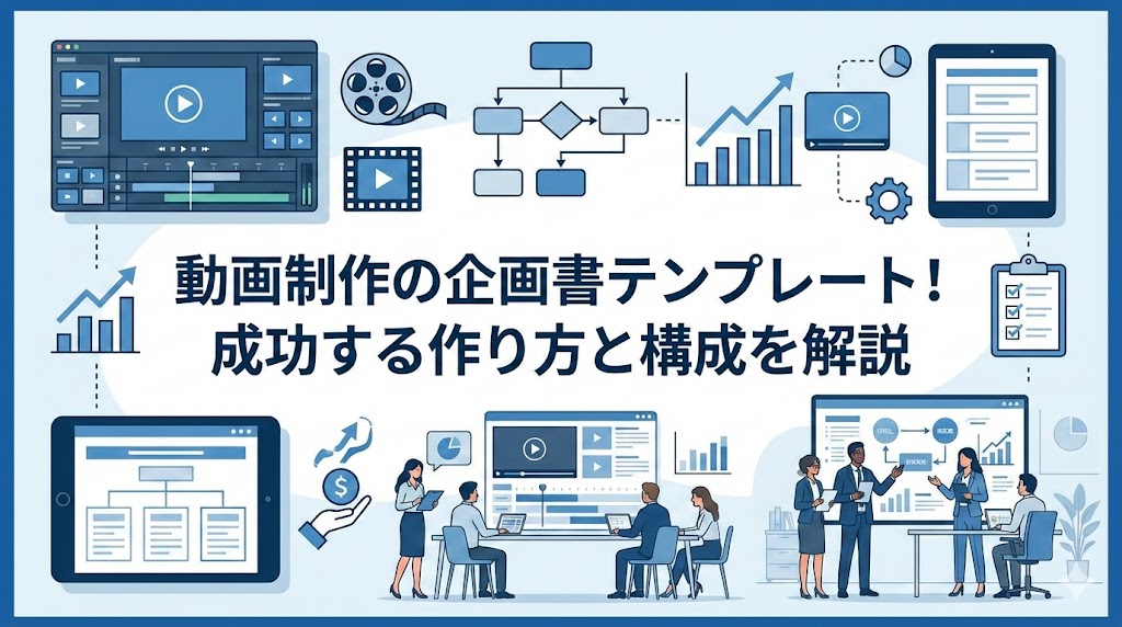 動画制作の企画書テンプレート！成功する作り方と構成を解説