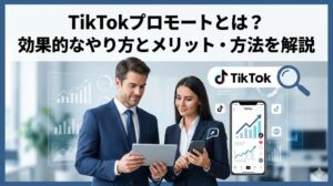 TikTokプロモートとは？効果的なやり方とメリット・方法を解説
