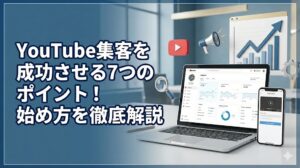 YouTube集客を成功させる7つのポイント！事例と始め方を徹底解説