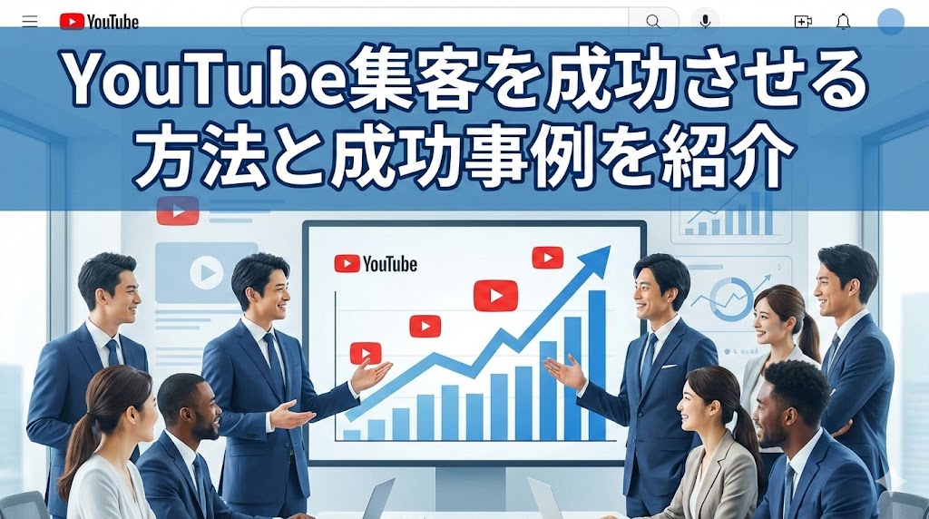 YouTube集客を成功させる方法と成功事例を紹介