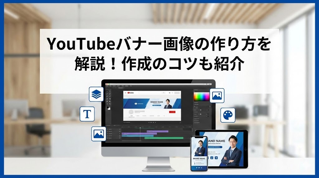 YouTubeバナー画像の作り方を解説！作成のコツも紹介