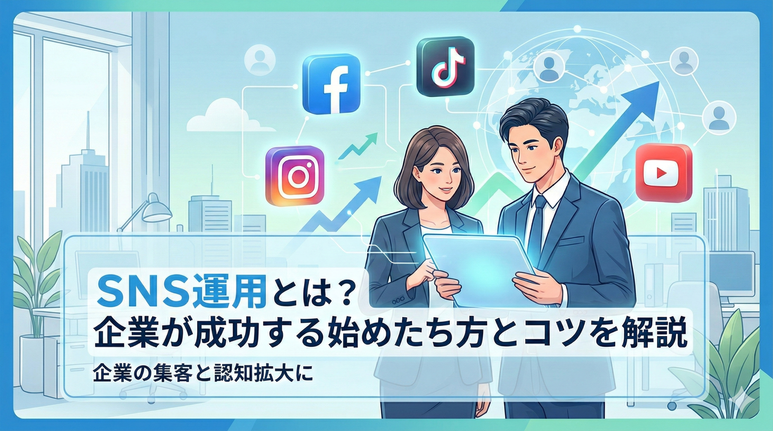 SNS運用とは？企業が成功する始め方とコツを解説