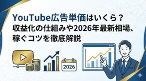 YouTube広告単価はいくら？収益化の仕組みや2026年最新相場、稼ぐコツを徹底解説