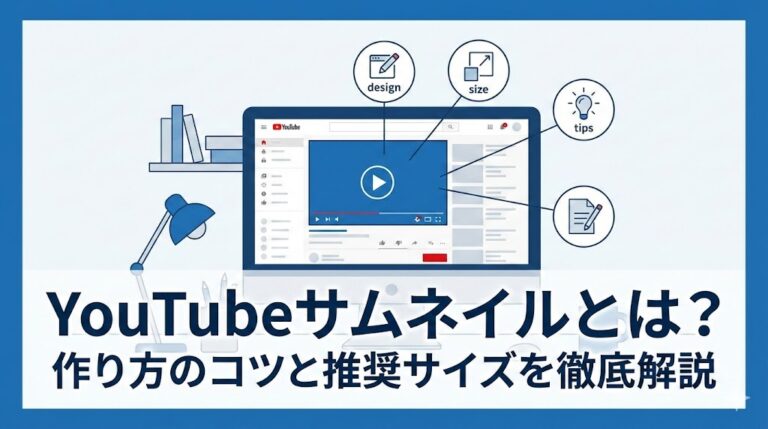 YouTubeサムネイルとは?作り方のコツと画像サイズを解説