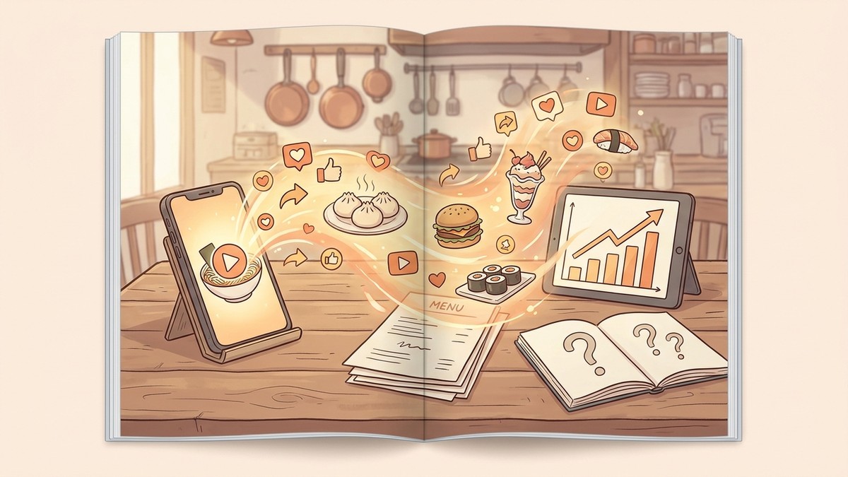 TikTokアルゴリズム×食品 よくある質問3選