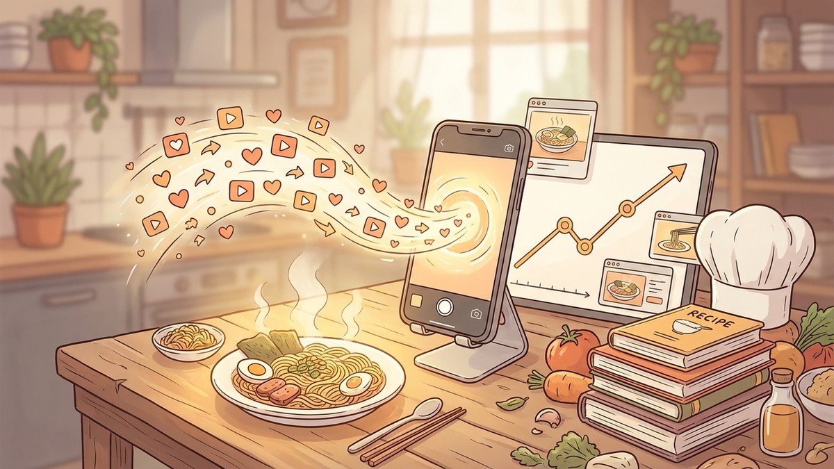セカンドバズで食品TikTokアカウントを設計するなら